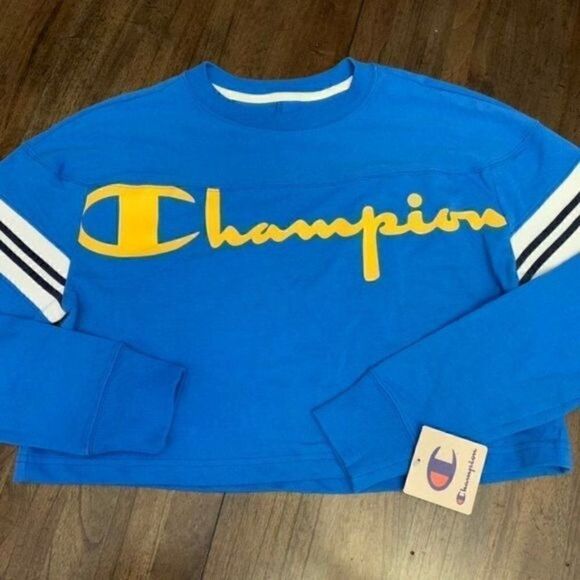 Champion Jersey Style Crop Long Sleeve - Picture 2 of 9